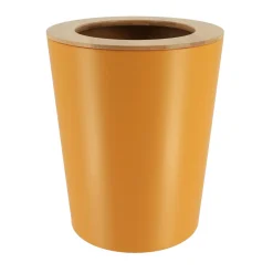 Accessoire Salle De Bain|TENDANCE Poubelle salle de bain 5L Purebamboo Jaune moutarde