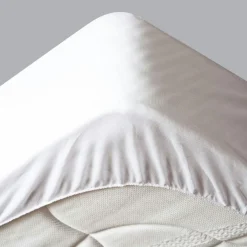 Protection De Literie|STOF Protège-matelas (160 x 200 cm) Elise Blanc