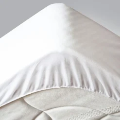 Protection De Literie|STOF Protège-matelas imperméable (180 x 200cm) Tricia Blanc