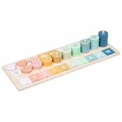 Jouet, Cadeau De Naissance|Atmosphera createur d'interieur for kids Puzzle d'apprentissage Numéros Multicolore