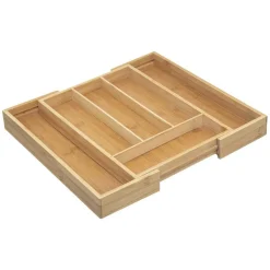 Panier Et Organisateur|Rangement Et Organisateur|ATMOSPHERA Range-couverts Bambou extensible Bois