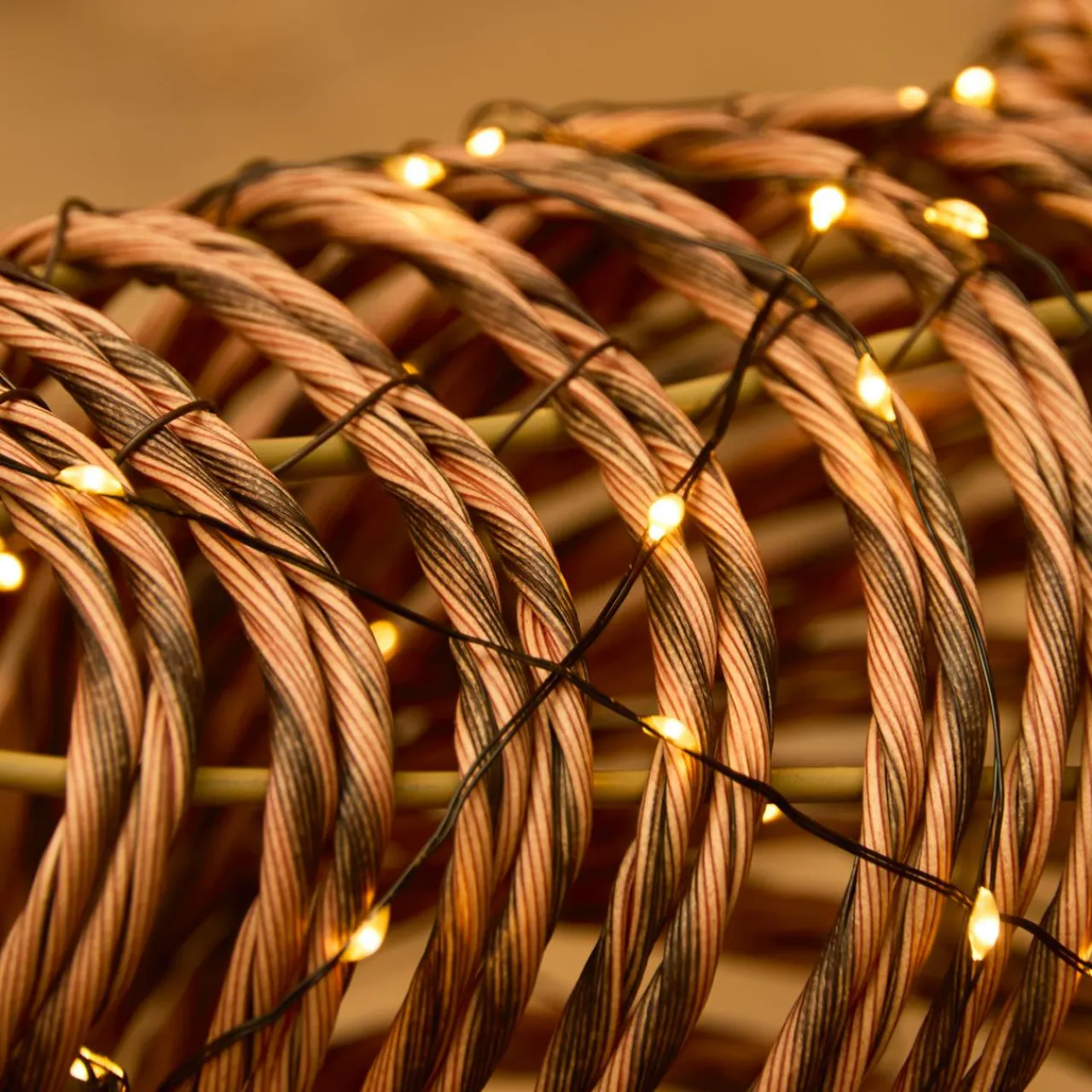 Personnage, Objet Grand Format|Déco Et Objet Lumineux|EMINZA Renne lumineux 1320 Micro LED (H180cm) Dan résine tressée Brun Blanc chaud Marron