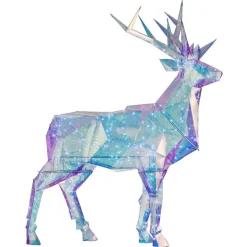 Personnage, Objet Grand Format|Père Noël, Animaux Et Personnage|KAEMINGK Renne lumineux 145 Micro LED (H105 cm) Ice Blanc froid