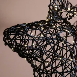 Personnage, Objet Grand Format|Déco Et Objet Lumineux|EMINZA Renne lumineux 400 Micro LED (H160cm) Résine tressée Blanc chaud