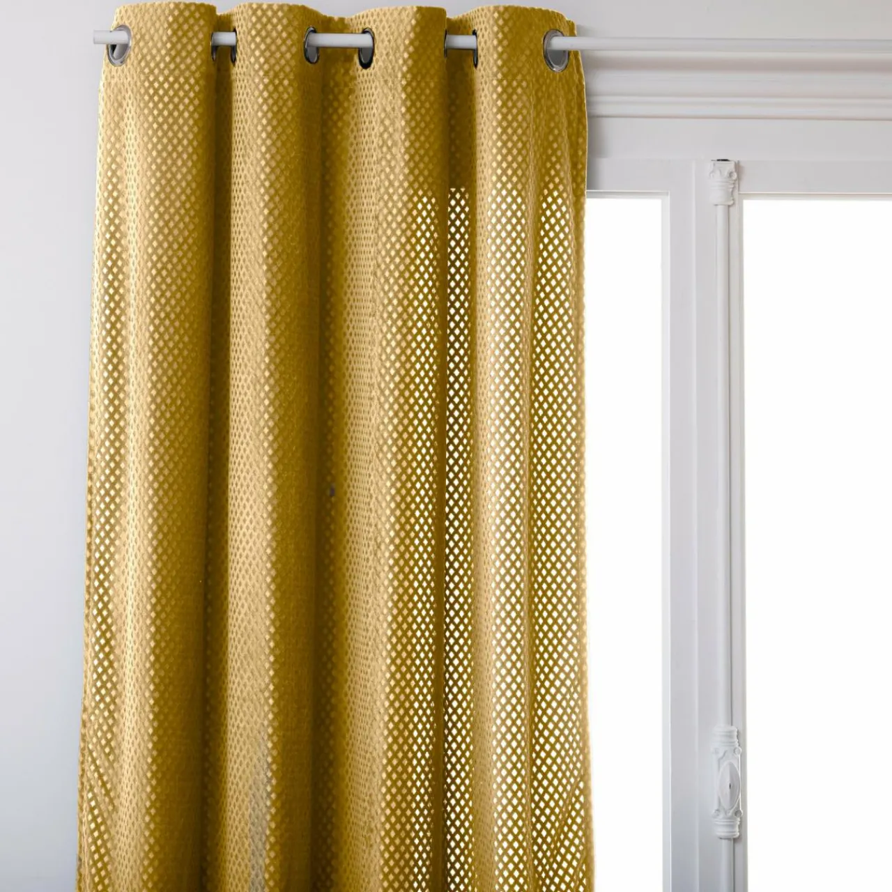 Rideau|ATMOSPHERA Rideau (140 x 260 cm) Carro Jaune ocre