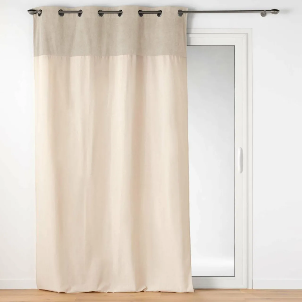 Rideau|EMINZA Rideau bouclette (140 x 240 cm) Ava Beige