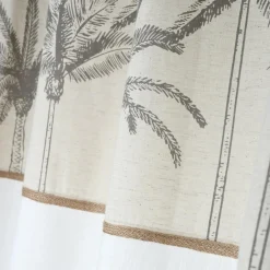 Rideau|LOVELY CASA Rideau coton (140 x 260 cm) Bako Beige