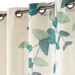 Rideau|douceur d'intu017drieur Rideau coton (140 x 260 cm) Botanica Vert