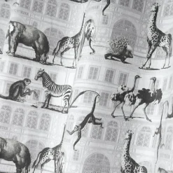 Rideau|LOVELY CASA Rideau coton (135 x 250 cm) Haussmann Gris