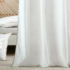 Rideau|STOF Rideau coton (140 x 260 cm) Helios Blanc