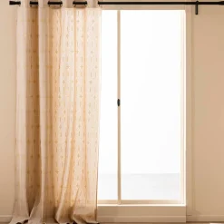 Rideau|douceur d'intu017drieur Rideau coton (140 x 280 cm) Ondine Blanc