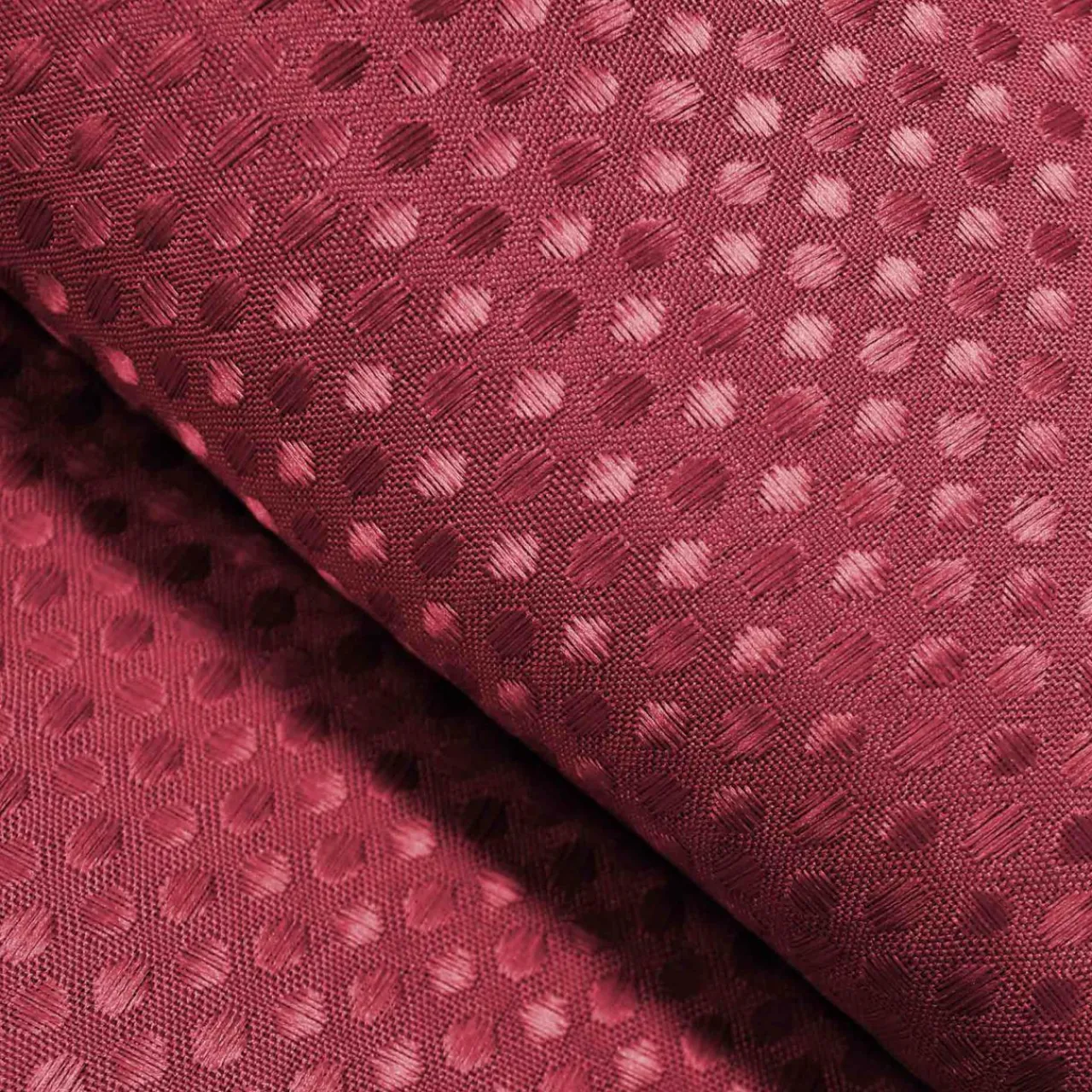 Accessoire Salle De Bain|Rideau De Douche|douceur d'intu017drieur Rideau de douche effet tissé à anneaux (180 x 200 cm) Quartz framboise Rose