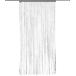 Rideau|ATMOSPHERA Rideau de fil (90 x H200 cm) Uni Gris