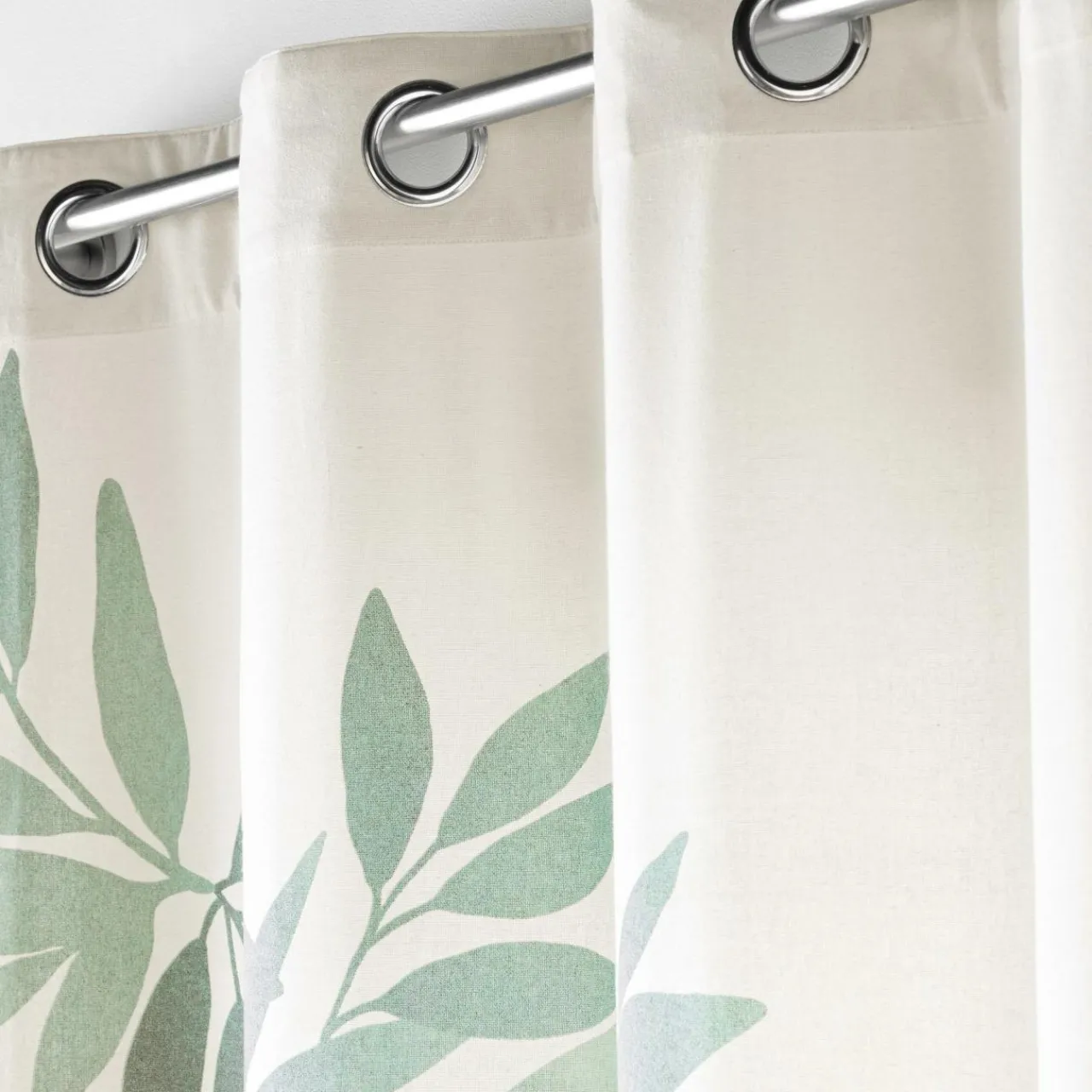 Rideau|douceur d'intu017drieur Rideau œillets (140 x 260 cm) Nymphea Vert menthe