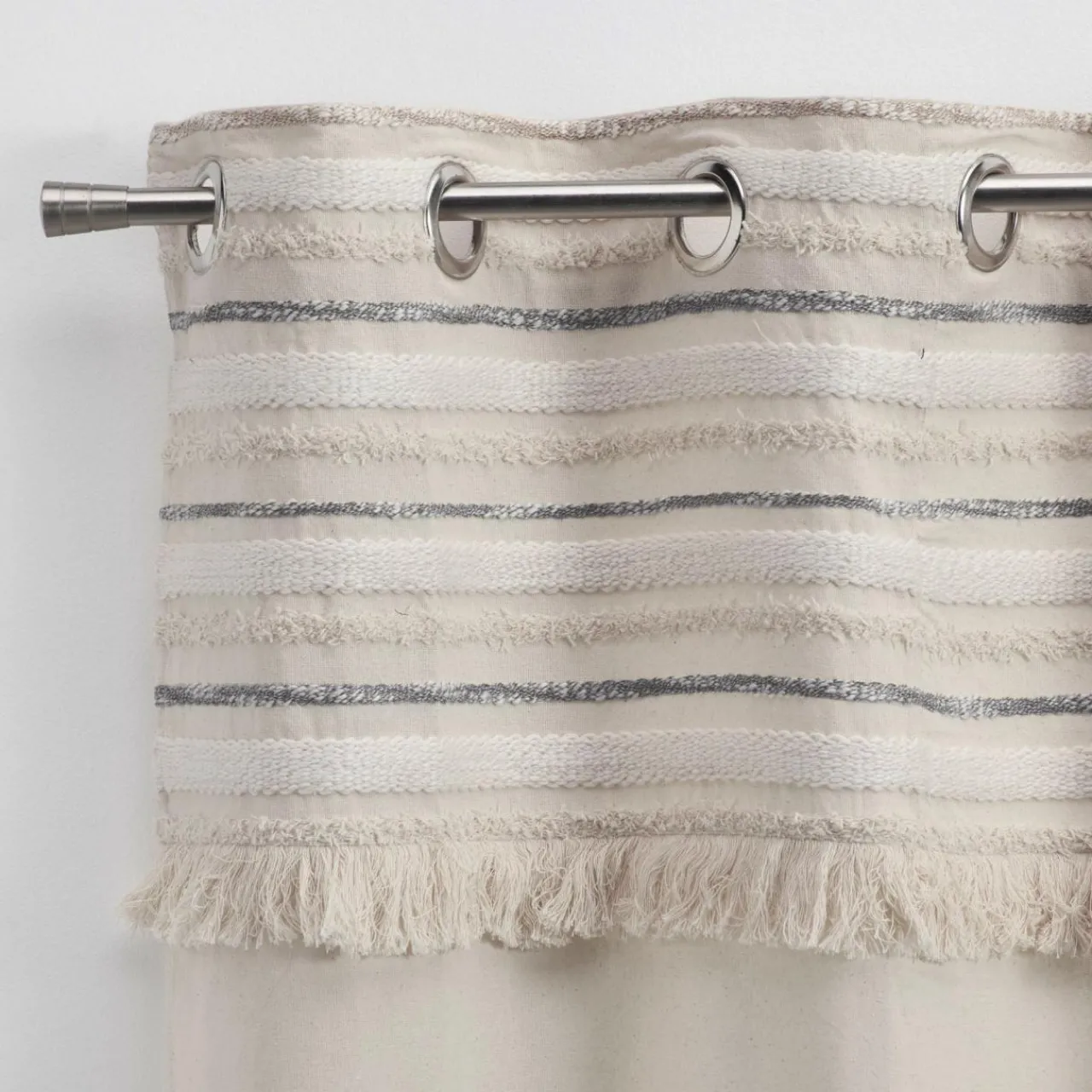 Rideau|douceur d'intu017drieur Rideau œillets coton (140 x 240 cm) Atlas Beige