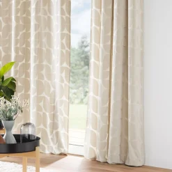 Rideau|douceur d'intu017drieur Rideau œillets velours (135 x 260 cm) Geolia Beige