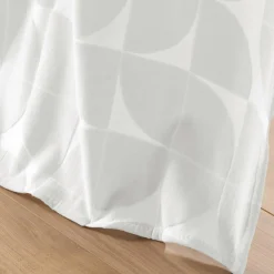 Rideau|douceur d'intu017drieur Rideau œillets velours (135 x 260 cm) Geolia Blanc