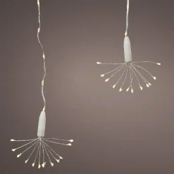 Guirlande Lumineuse|KAEMINGK Rideau lumineux H0,50 m L1,60 m 174 Micro LED Blanc chaud