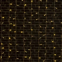 Guirlande Lumineuse Grand Format|Feeric Lights & Christmas Rideau lumineux H2 m L0,90 m 200 LED Blanc chaud