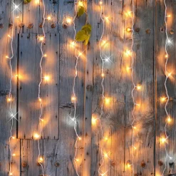 Guirlande Lumineuse Grand Format|Guirlande Lumineuse|BLACHERE Rideau lumineux H2 m L2 m 96 LED Interconnectable Flashing light Blanc chaud et froid Bicolore