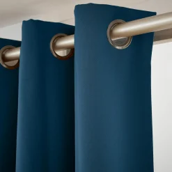 Rideau|EMINZA Rideau obscurcissant (280 x 260 cm) Dark Bleu pétrole