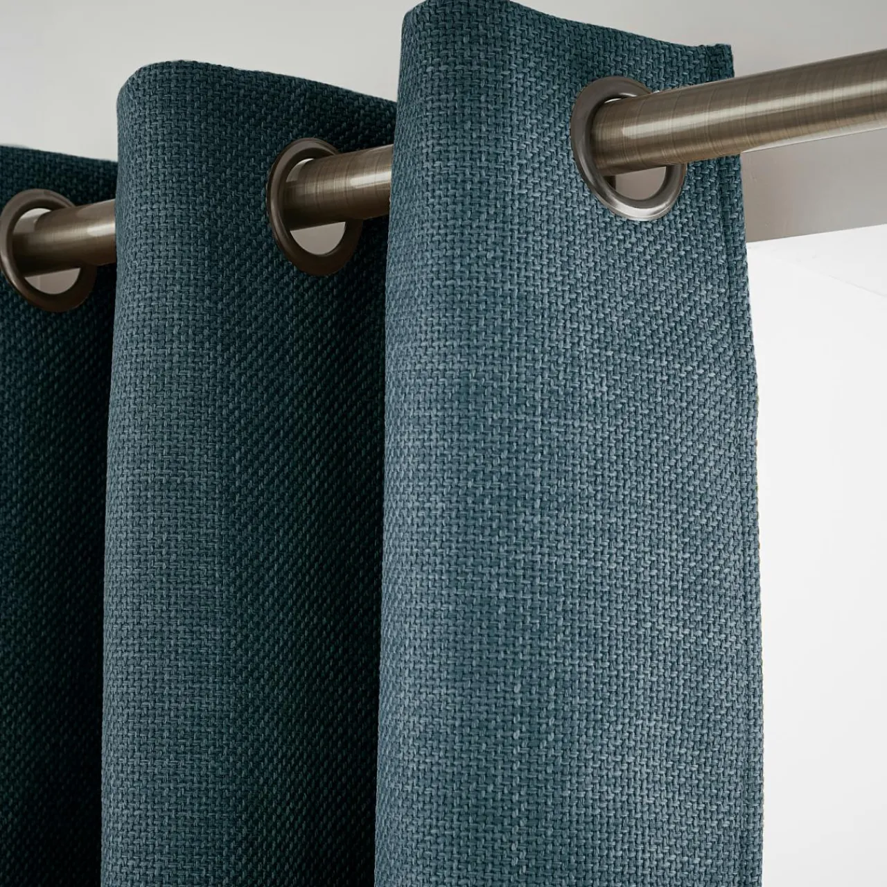 Rideau Thermique|Rideau|EMINZA Rideau obscurcissant thermique (140 x 180 cm) Alba Bleu