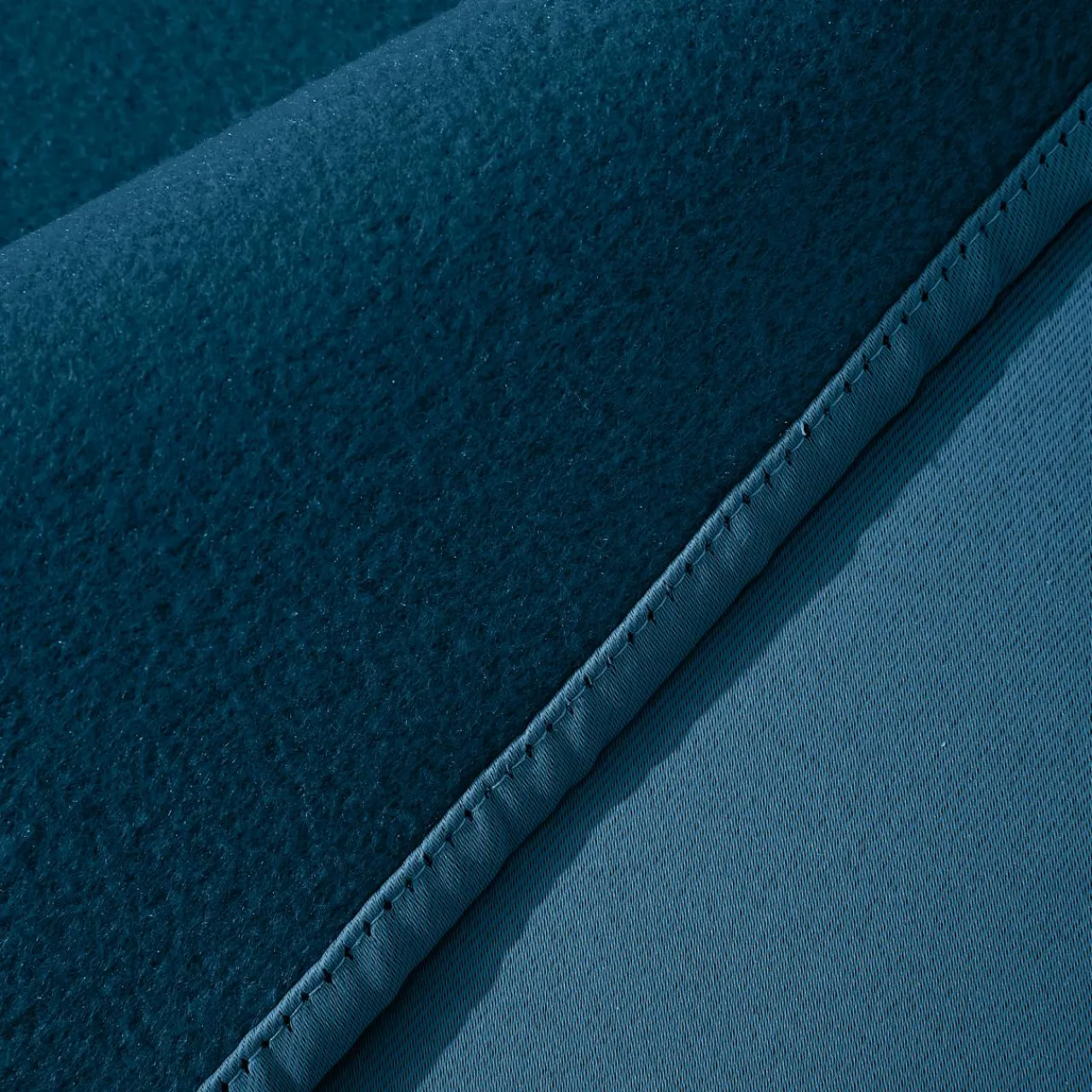 Rideau|Rideau Thermique|EMINZA Rideau obscurcissant thermique (180 x 260 cm) Calore Bleu pétrole