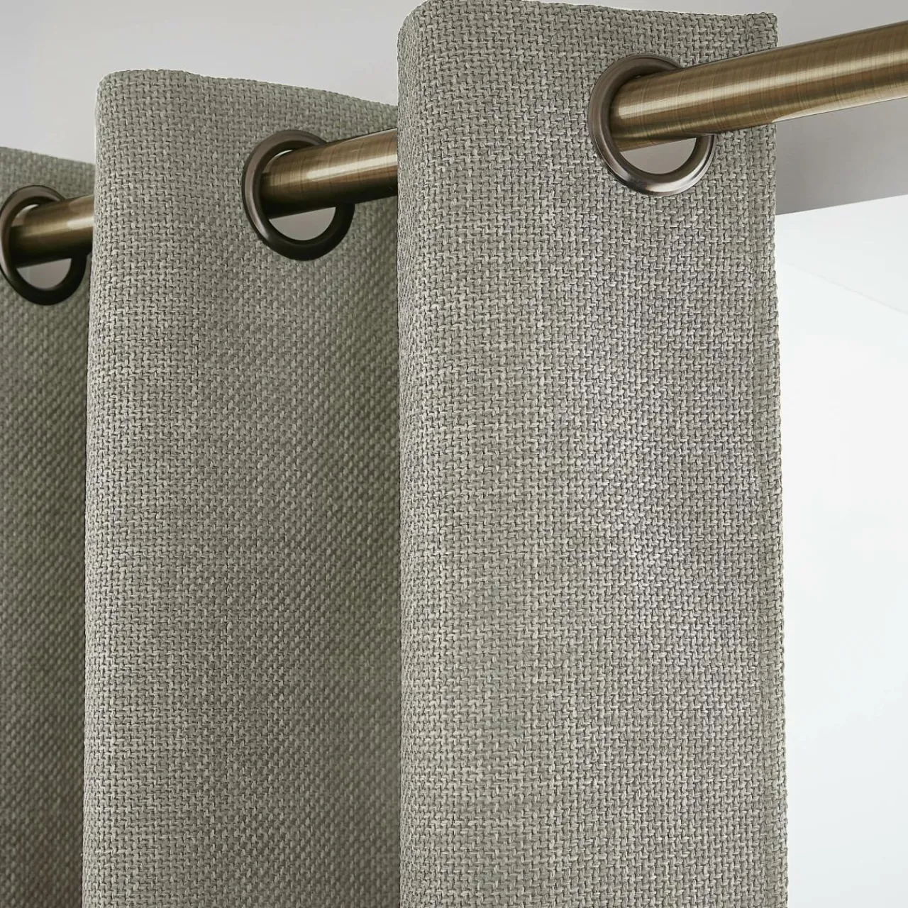 Rideau Thermique|Rideau|EMINZA Rideau obscurcissant thermique (280 x 240 cm) Alba Taupe