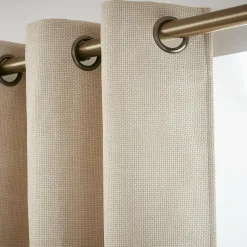 Rideau Thermique|Rideau|EMINZA Rideau obscurcissant thermique (280 x 240 cm) Alba grège Beige