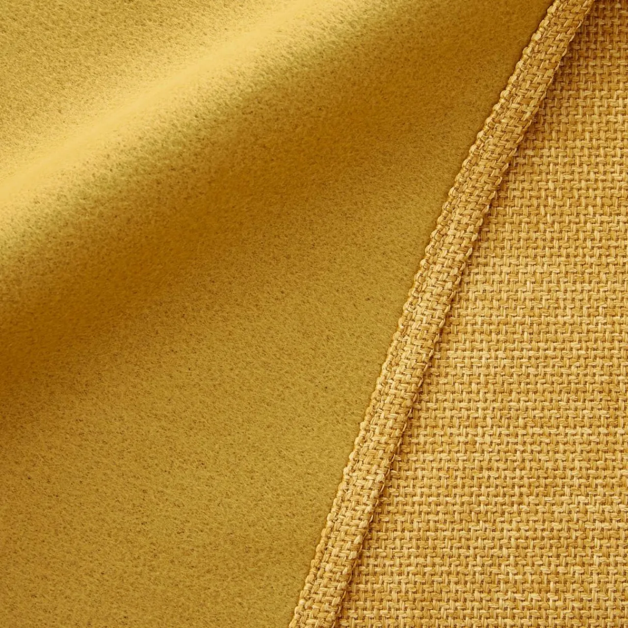 Rideau Thermique|Rideau|EMINZA Rideau obscurcissant thermique galon fronceur (140 x 240 cm) Alba Jaune moutarde