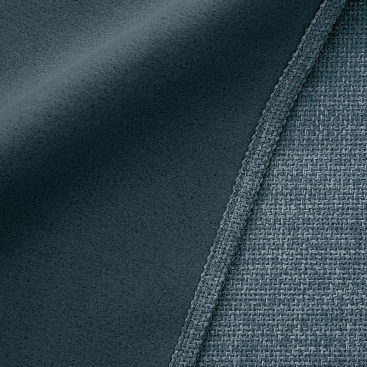 Rideau Thermique|Rideau|EMINZA Rideau obscurcissant thermique galon fronceur (140 x 240 cm) Alba Bleu