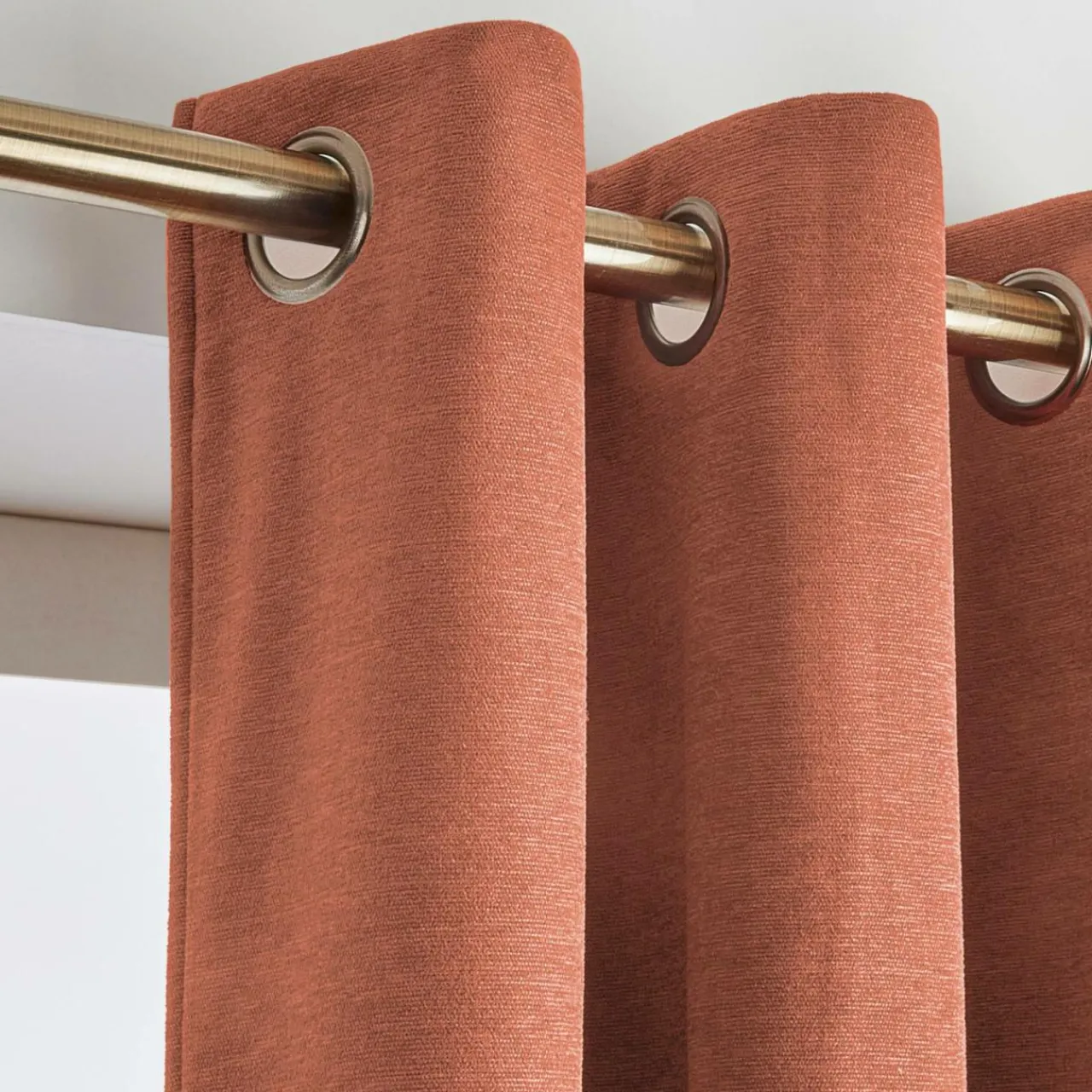 Rideau|EMINZA Rideau obscurcissant thermique (180 x 260 cm) Minuit Terracotta