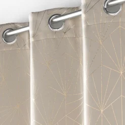Rideau|douceur d'intu017drieur Rideau occultant (140 x 260 cm) Eclat Taupe