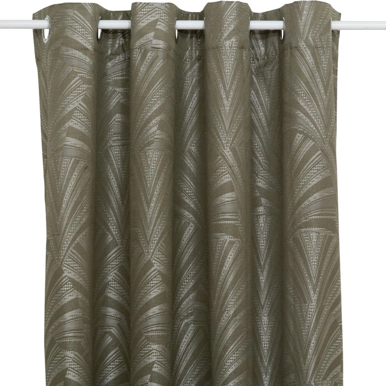 Rideau|Atmosphera, cru017dateur d'intu017drieur Rideau occultant (140 x 260 cm) Effie Vert kaki