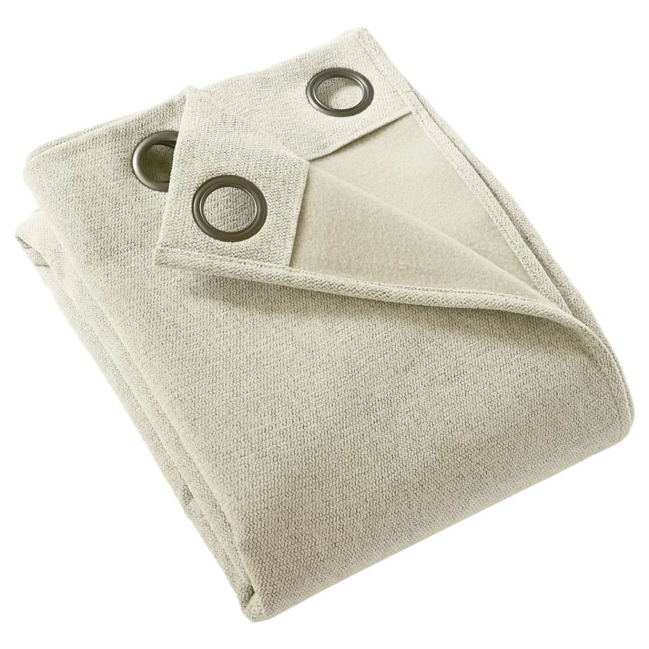 Rideau Thermique|Rideau|EMINZA Rideau occultant isolant Total Blackout (140 x 180 cm) Magnus Beige