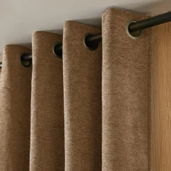 Rideau Thermique|Rideau|EMINZA Rideau occultant isolant Total Blackout (140 x 240 cm) Magnus Camel