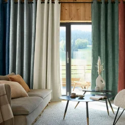 Rideau Thermique|Rideau|EMINZA Rideau occultant isolant Total Blackout (140 x 240 cm) Magnus Ecru