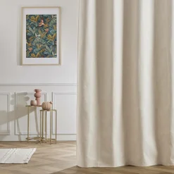 Rideau|EMINZA Rideau occultant Total Blackout (140 x 240 cm) Ombra sable Beige