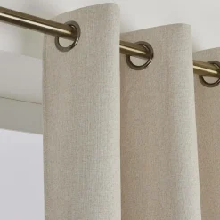 Rideau|EMINZA Rideau occultant Total Blackout (180 x 260 cm) Ombra sable Beige