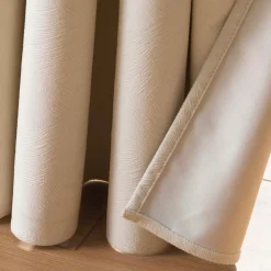 Rideau|douceur d'intu017drieur Rideau occultant velours (140 x 260 cm) Olympe Ecru