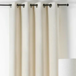 Rideau|LINDER Rideau oeillets (135 x 250 cm) Aspen Ecru