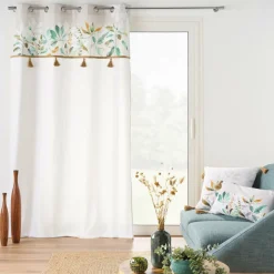 Rideau|douceur d'intu017drieur Rideau polycoton (140 x 240 cm) Dilaris Multicolore