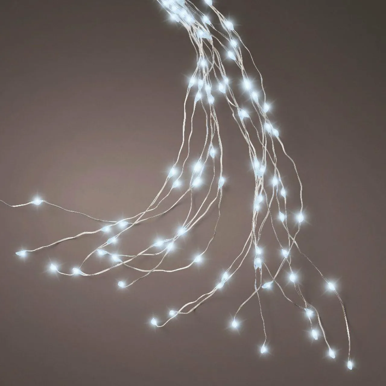 Guirlande Lumineuse|KAEMINGK Rideau pour sapin H2,40 m 832 Micro LED Flashing light Blanc froid