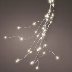 Guirlande Lumineuse|KAEMINGK Rideau pour sapin H2,10 m 672 Micro LED Flashing light Blanc chaud