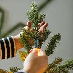 Guirlande Lumineuse|KAEMINGK Rideau pour sapin H2,10 m 672 Micro LED Flashing light Blanc chaud