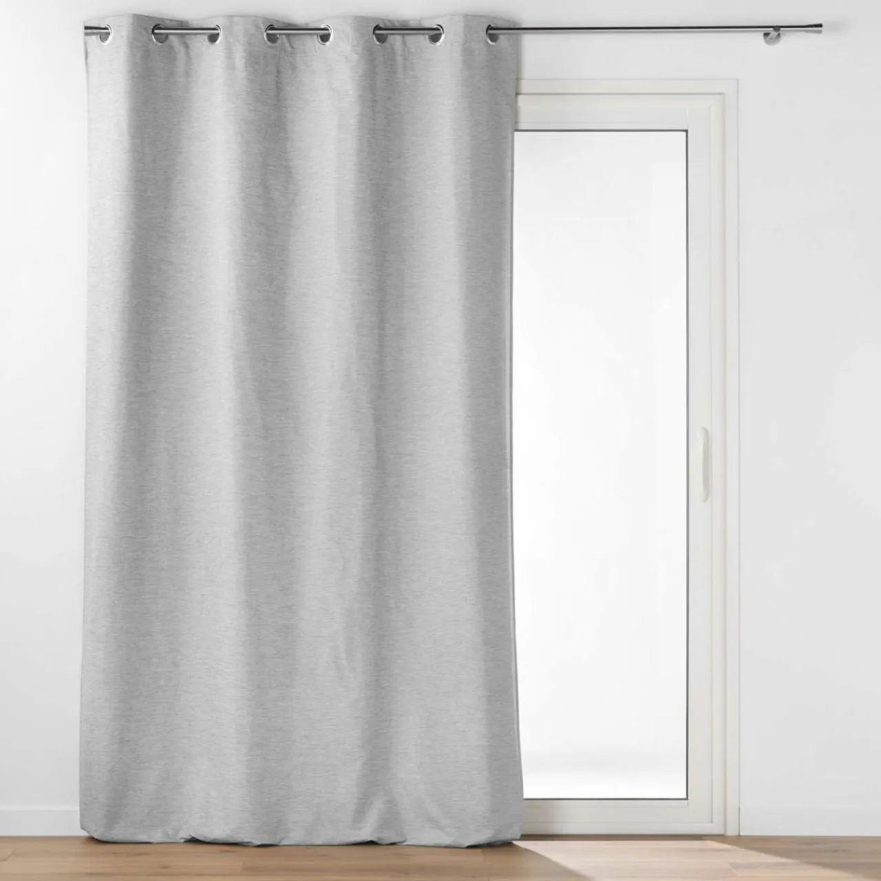 Rideau Thermique|Rideau|DOUCEUR D'INTERIEUR Rideau thermique doublure amovible (140 x 260 cm) Coverline Gris clair
