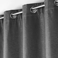 Rideau Thermique|Rideau|DOUCEUR D'INTERIEUR Rideau thermique isolant (140 x 260 cm) Polarine Gris Anthracite