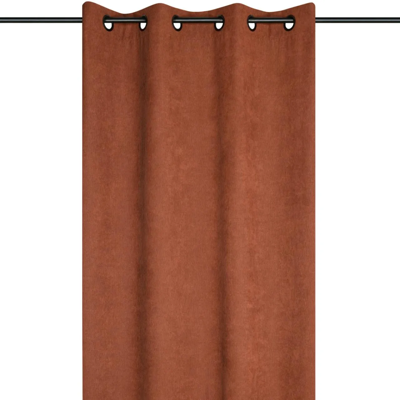 Rideau|STOF Rideau velours (140 x 260 cm) Dandy Terracotta