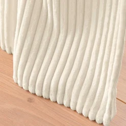 Rideau|douceur d'intu017drieur Rideau velours relief (140 x 260 cm) Nils Ecru