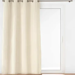 Rideau|douceur d'intu017drieur Rideau velours relief (140 x 260 cm) Nils Ecru